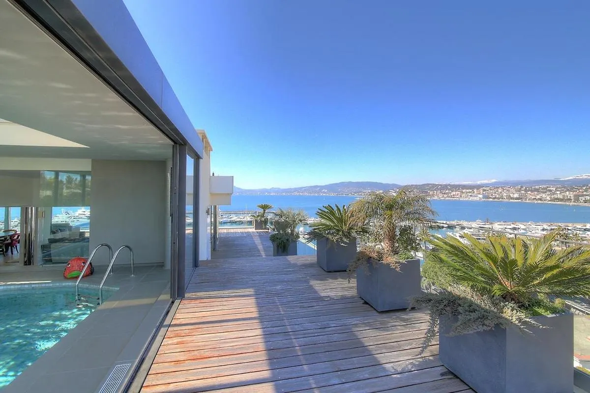 Luxury Penthouse Near Palm Beach Cannes - Visane Hostal Francia